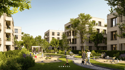 Innenhof - 4 Zimmer Etagenwohnung in Potsdam