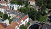 Luftbild Hausansicht mit Wohnumfeld - 