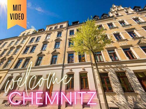 Galerie - ++ frisch renovierte, schicke 3-Raum-Wohnung mit Balkon & Altbaucharme - in Chemnitz ++