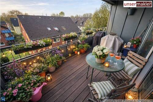 KI_Balkon - DU Huckingen Wohnen über den Dächern - 4,5 Zimmer mit besonderem Flair