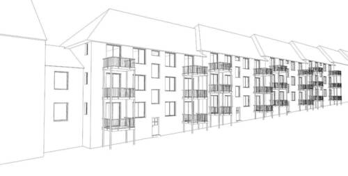 Ansicht vom Garten - 