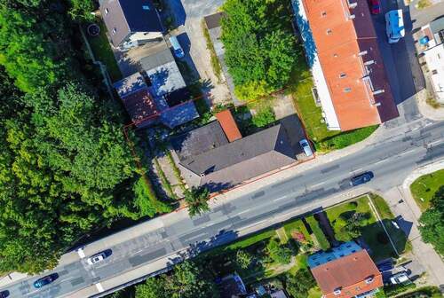  Luftbildaufnahme - ungefährer Grundstücksverlauf - 