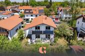 Blick auf das Haus - Modernes EFH mit viel Platz + Süd-Garten