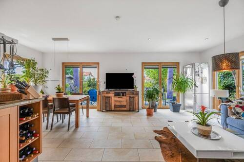 Wohnbereich - 6 Zimmer Einfamilienhaus in Oberhaching