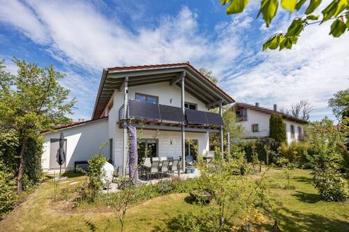 Blick auf das Haus - 