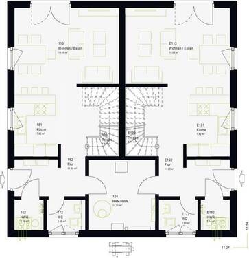 Erdgeschoss - 5 Zimmer Einfamilienhaus zum Kaufen in Lommatzsch