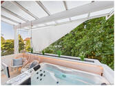 Balkon mit Whirpool - 