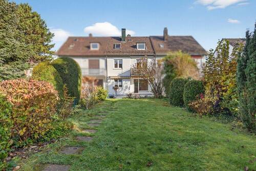 Garten - Reihenmittelhaus mit 113,00 m² in Karlsruhe-Rüppurr zum Kaufen