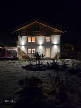 Abendstimmung Hausfassade - 