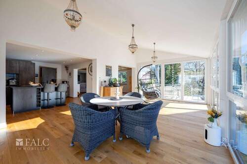 Wintergarten Blick Küche - 