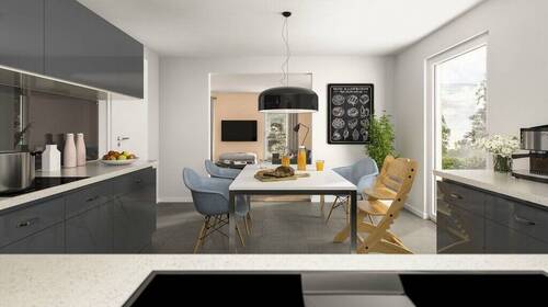 kueche.jpg - 5 Zimmer Einfamilienhaus in Hartmannsdorf