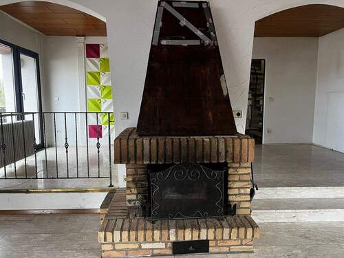 Kamin im Wohnzimmer - 