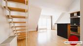 Wohnen / Kochen / Essen - Mitten in der schönen Rosenau! Ganz oben über 2 Etagen mit Sonnenbalkon!