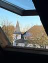 Blick aus dem Dachbodenfenster - 
