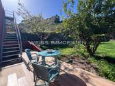 Terrasse mit Aufgang - 