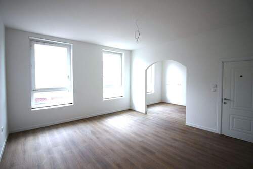 Wohnzimmer Wohnung 3 - Mehrfamilienhaus, Wohnhaus in Stade