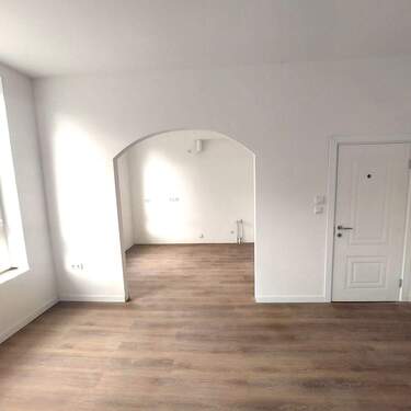 Blick in die Küche Wohnung 3 - 