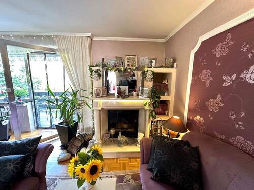 Wohnzimmer Wohnung untere Etage - 