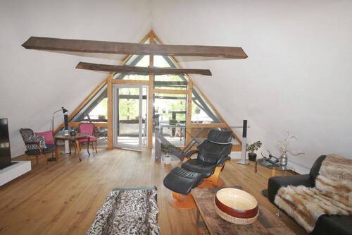 Wohnzimmer Dachgeschoss - Einfamilienhaus mit 150,00 m² in Büren zum Kaufen