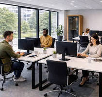 All-Inclusive Einzelbüro in Neuss - 247 Zugang, WLAN & Meetingräume