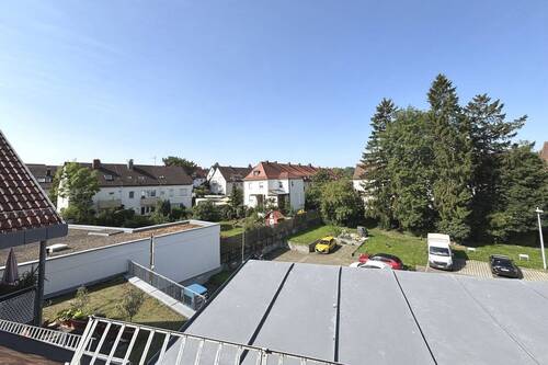 Aussicht freie Maisonette-ETW - 