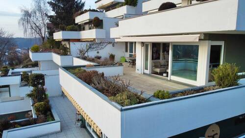 Balkon - 4 Zimmer Etagenwohnung in Meersburg