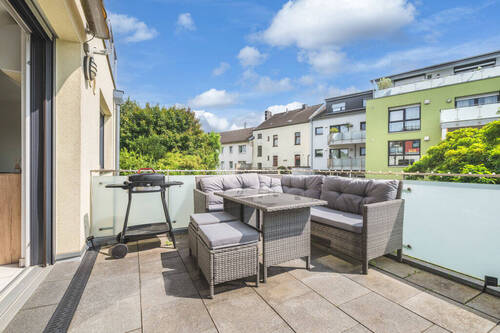 Balkon - 2 Zimmer Etagenwohnung zum Kaufen in Würselen