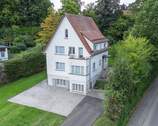 Frontansicht rechts - Vielseitiges 2-Familienhaus mit Ausbaupotenzial und großer Baureserve in Bad Saulgau