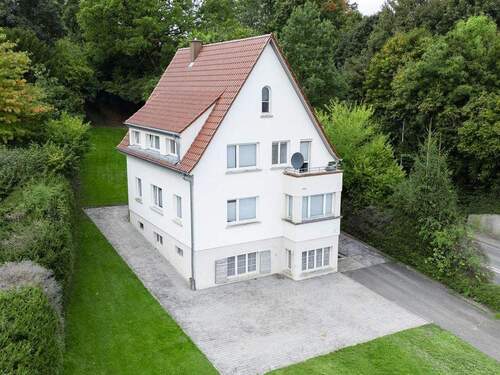 Frontansicht links - 5 Zimmer Mehrfamilienhaus, Wohnhaus zum Kaufen in Bad Saulgau