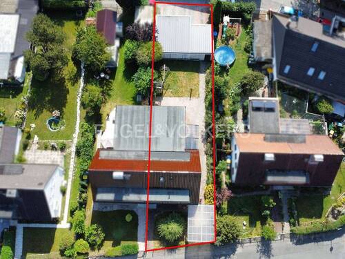 Drohnenaufnahme - 4 Zimmer Doppelhaushälfte in Geesthacht