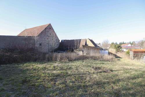 Blick auf Objekt vom Garten - 7 Zimmer Einfamilienhaus zum Kaufen in Priestewitz