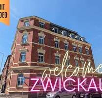 ++ gemütliche 2-Raum Wohnung im Dachgeschoss - mit Einbauküche - nahe Zentrum & Schwanenteich ++ - Zwickau Bahnhofsvorstadt