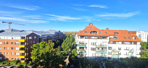 Fernblick aus dem Bad - 