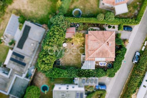 Vogelperspektive - 5 Zimmer Einfamilienhaus in Deutsch Evern