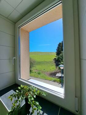 Ausblick ins Grüne - 3 Zimmer Etagenwohnung in Niederdorf