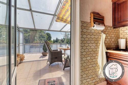 Direkt von der Küche auf die Dachterrasse - 