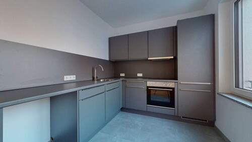 Einbauküche - Etagenwohnung mit 35,10 m² in Frankfurt am Main zur Miete