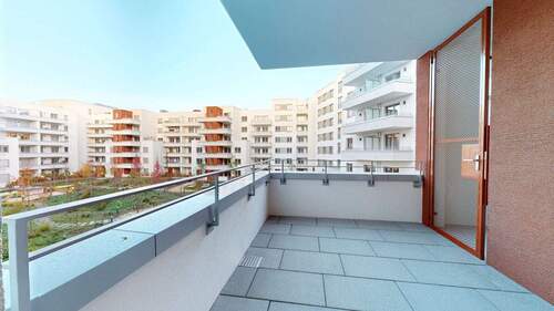 Balkon-Innenhof - 