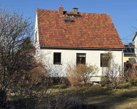 Gartenansicht - Einfamilienhaus mit 88,00 m&sup2; in Lichtenberg zum Kaufen