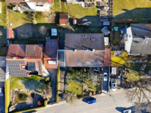 Ansicht von oben - 5 Zimmer Doppelhaushälfte zum Kaufen in Kolbermoor