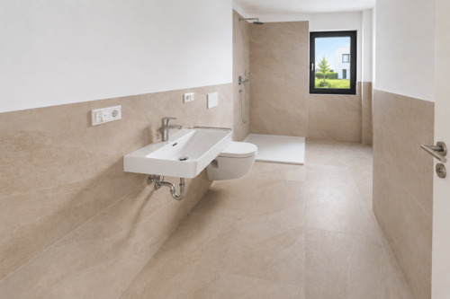 Badezimmer - 3 Zimmer Etagenwohnung zum Kaufen in Veitshöchheim