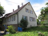 Seitenansicht mit Garten - 