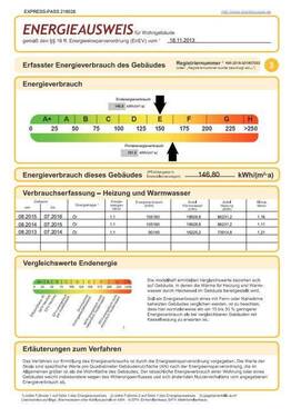 Energieausweis - 