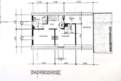 Anbau EFH, Dachgeschoss - 