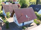 Luftaufnahme 1 - 6 Zimmer Einfamilienhaus in Petershagen