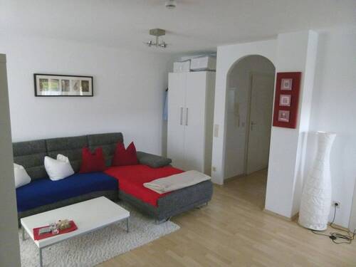 Wohnbereich möbiliert - 1 Zimmer Etagenwohnung zum Kaufen in Schwetzingen