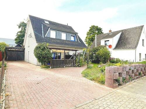 Ansicht Süd-Ost - 5 Zimmer Einfamilienhaus zum Kaufen in Zeven