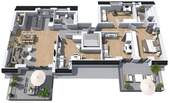 5 Zimmer-Penthouse mit ca. 140 m² - 