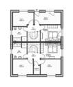 Grundriss Obergeschoss - 