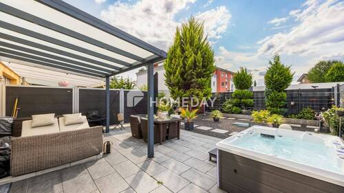 Terrasse 1 - 4 Zimmer Reihenendhaus in Langenfeld (Rhld.)